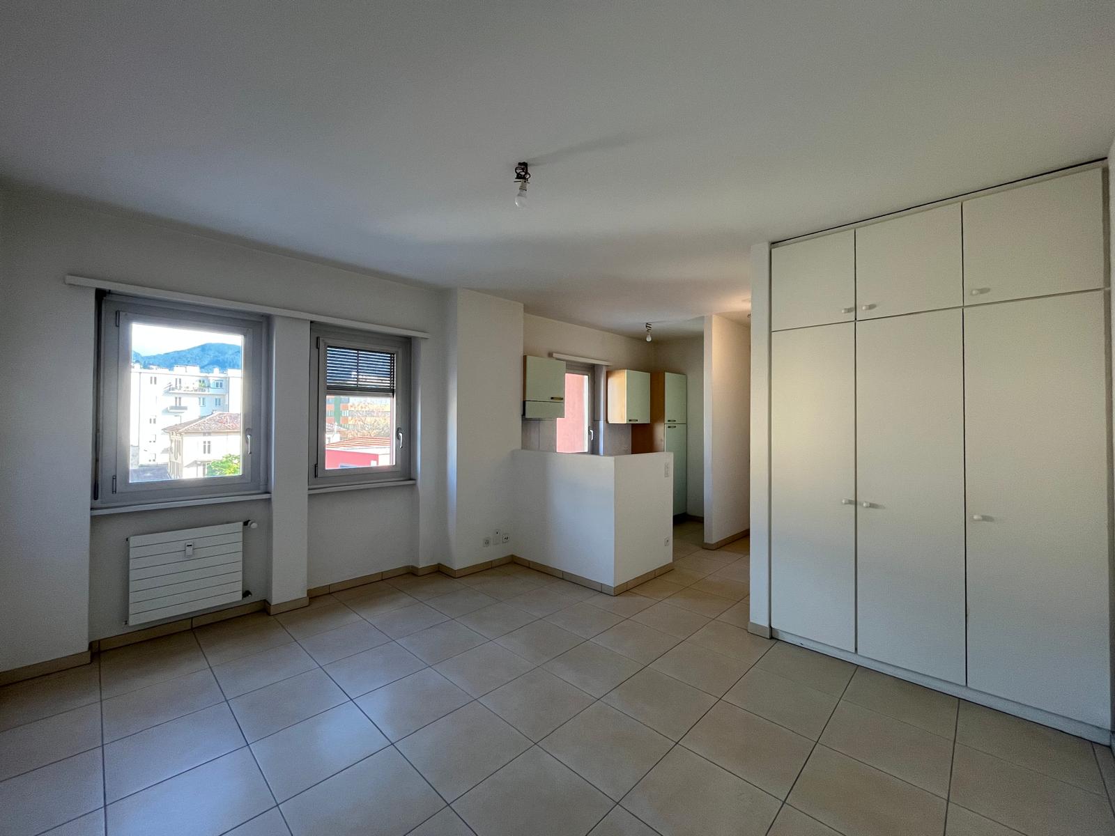 Affittasi Monolocale – Corso Elvezia 31, Lugano (3° piano)